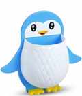 Self-Adhesive Penguin Storage Box for Makeup Brushes, Stationery, and Accessories"