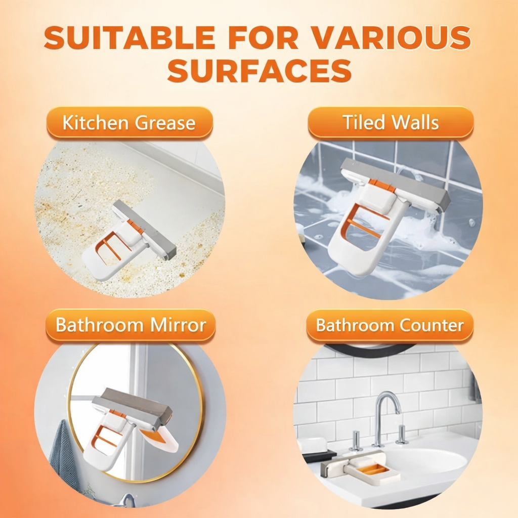 Hands Free Mini Mop-Clean Without Touching Dirty Water!