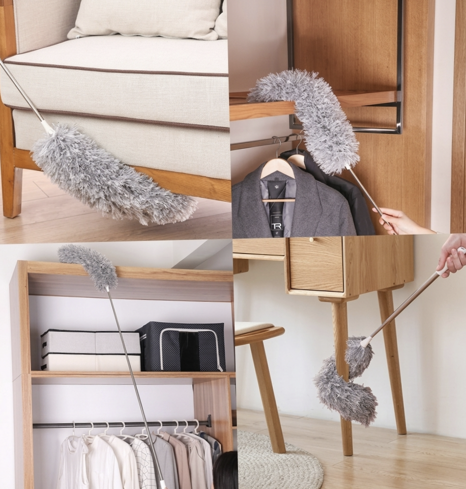 Flexible Microfiber Duster for Ceiling Fan & Corners