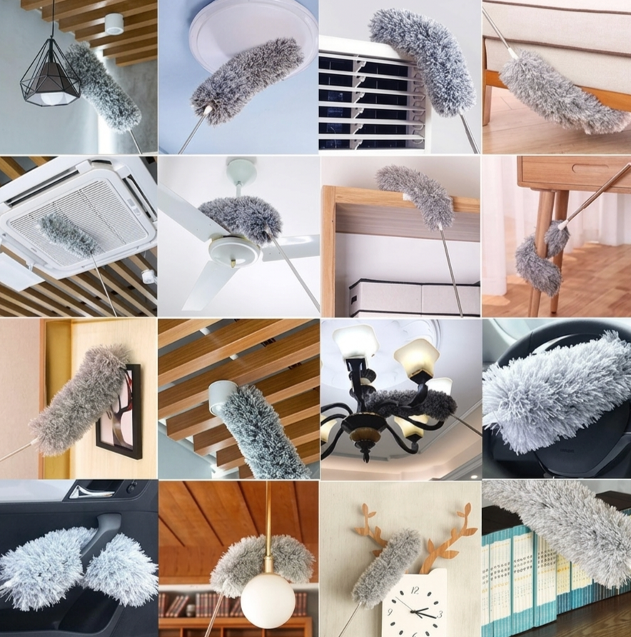 Flexible Microfiber Duster for Ceiling Fan & Corners