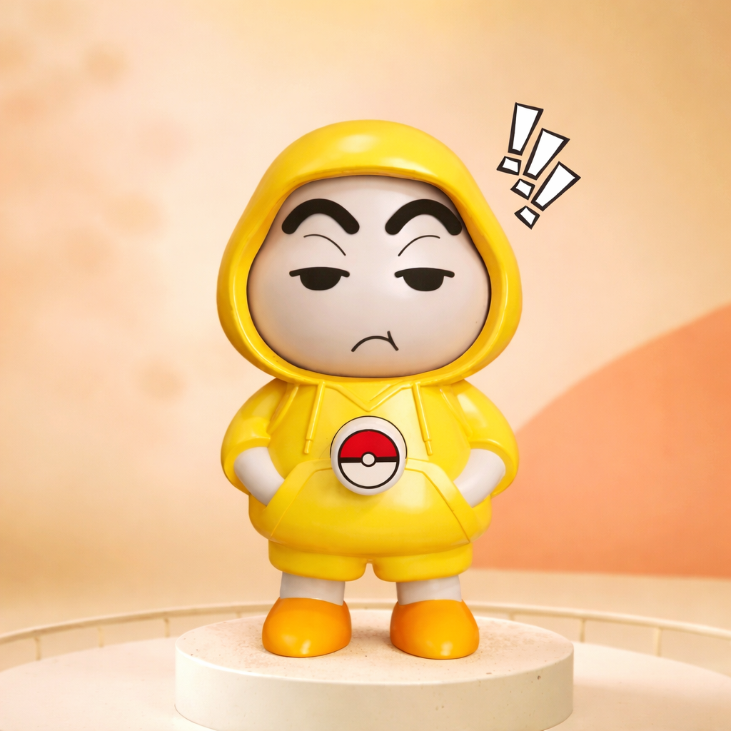 Face Changing Keychain with 3 Expressions 3D Cartoon