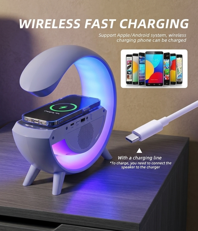 Charging & LED Night Lamp