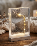 Cozy Winter Snow Streetlight LED Lamp